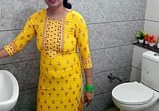 Indian Hot Step Mother Fucked Step Son Dirty In Washroom In Hindi Audio