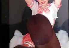 Grubzi Receives Intense Cum Tribute