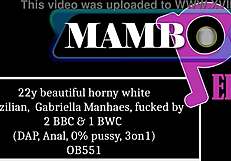 22y beautiful horny white brazilian gabriella manhaes fucked by 2 bbc dap anal 0 pussy 3on1 dirty talk atm ir ob551