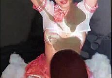 Grubzi Receives Intense Cum Tribute