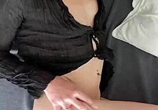 Hot belgian wife cant wait for husband to come home