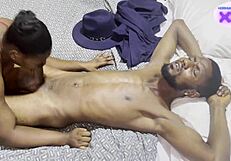 She rides that big cock hard, begging for more