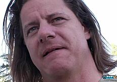 Horny blonde babe rides big dick