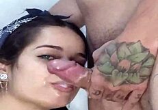 Boquete bem babado quando a white moon se lambuza toda mamando pt2 white wolf