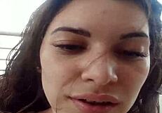 the narrative story of latina babe lili on webcam featuring big ass