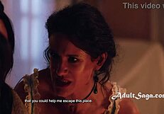 Closeted girls experience their first lesbian encounter with the ghost of a madame - Penny Barber, August Skye, Lana Small! 👻💋