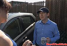 Bdsm sub tied up and whipped to get cheap car