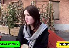 Felicia Vinas Booty Gets Double Stuffed By Dan