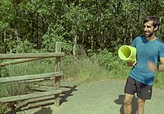 i casually meet an influencer at the viewpoint.