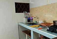 Culona Tiene Folla En La Cocina A Joven Inseperto