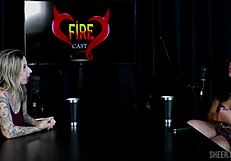 Compilation of brunna sweet in sheer red