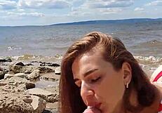 Is That Beautiful Blowjob on the River?