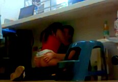 While i'm working the boss's son sticks his dick in me