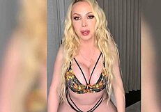 Luscious Curves Nikki Benz Indulges in Self-Pleasure with Dildo