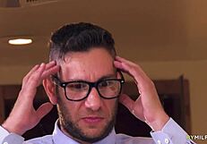 milf britney amber humiliates her cuckold hubby