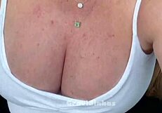 Busty Barbara Pregnant Big Cleavage Giant Tits