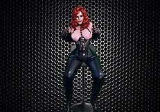 Granny Carmen's Gloved Metal Cock Sucker