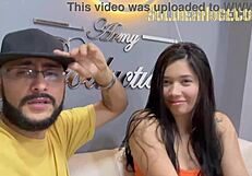 lindahouston returns for sloppy ass and ball licking, sucking my big cock deep