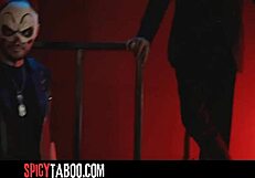 intense public threesome with rough anal and blowjob emotions