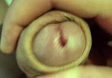 Hey, check out this close-up jerk-off in the car on public parking