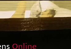 you watch your neighbour masturbating, fingering her huge natural tits and pussy