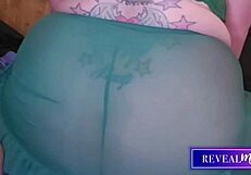 Curvy Babes Perform Sensual Show with Ass Dildo Ride and Fingering Fun