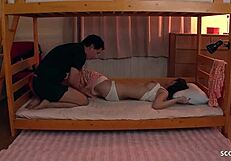 Oh, Adik Tiri Jepun Tangkap Temannya Dikonkkek dan Sertai Threesome FFM Liar dengan Creampie Dalam dalam JAV Tak Censored