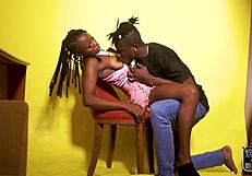 Romantic valentine photoshoot with outdoor quickie