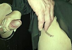 Intense Gloryhole Thrills: Cumshots Explode in the Booth