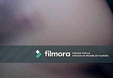 Haciendole cream pie y cogiendome a mi putita con la regla 2