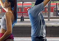 me and my partner had sex in the train terminal publickly