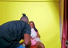 Romantic valentine photoshoot with outdoor quickie