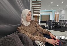 Step mom wears burqa on streets freak in sheets