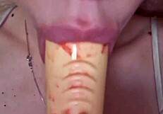 Elzakom Sweet Pussy Dildo Play