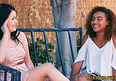 Stepdaughter Rides Big Black Cock Hard