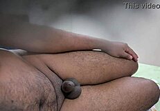 Maid kalpana watching landlord jerking dick