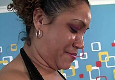 Interracial Bbw Milf Quickie Passion