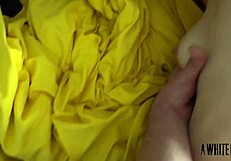 My Neighbors New Wife Gets Her Tight Ass And Stretches Herself With A Thick Cock