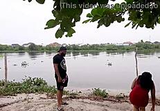 let's fuck by the river, babe, with that big black cock pounding deep