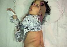 Are you addicted to this petite Latina's masturbation trailer?