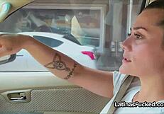 i'm pounding this amateur colombian big tit beauty hard