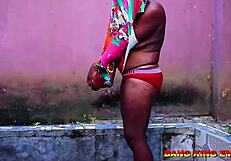 Hardcore Sex In A Local Bathroom With Sweet Elastic Pussy