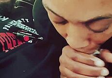 My Stud Best Friend Insisted on Tasting My Pussy in the Bedroom, Licking Deeply and Making Me Moan Loudly