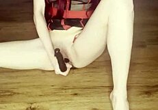 check out my new black dildo friend in this episode