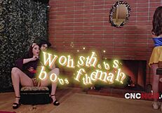 in the snowy realm, freeuse queen and snowhite fuck the lucky elf passionately