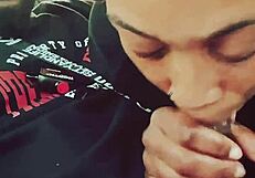 My Stud Best Friend Insisted on Tasting My Pussy in the Bedroom, Licking Deeply and Making Me Moan Loudly