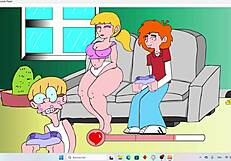 On the Couch 2 Erotic Flashing