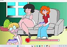 On the Couch 2 Erotic Flashing