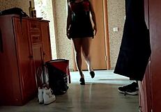 Slut stepmom does not miss the opportunity to have sex with her stepson?