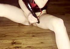 check out my new black dildo friend in this episode